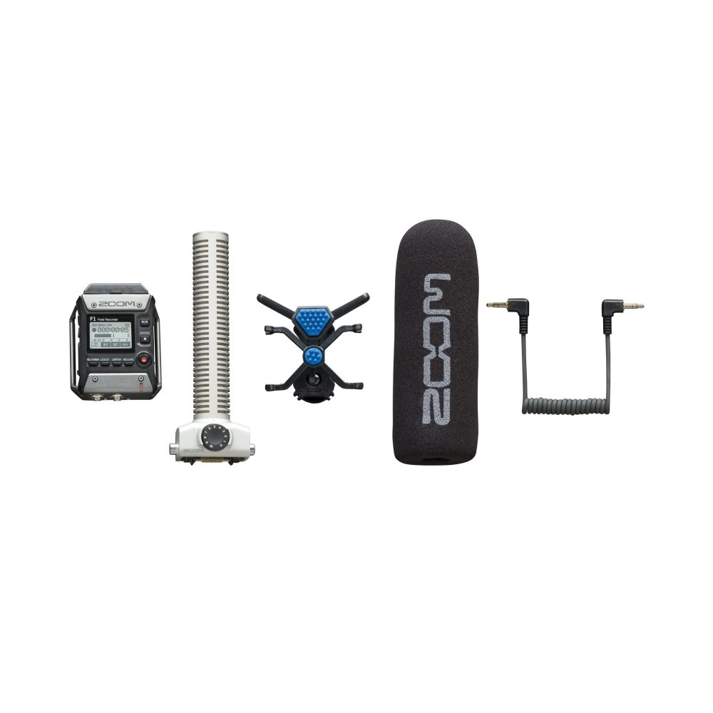 Gravador Zoom F1 - Microfone SHOTGUN