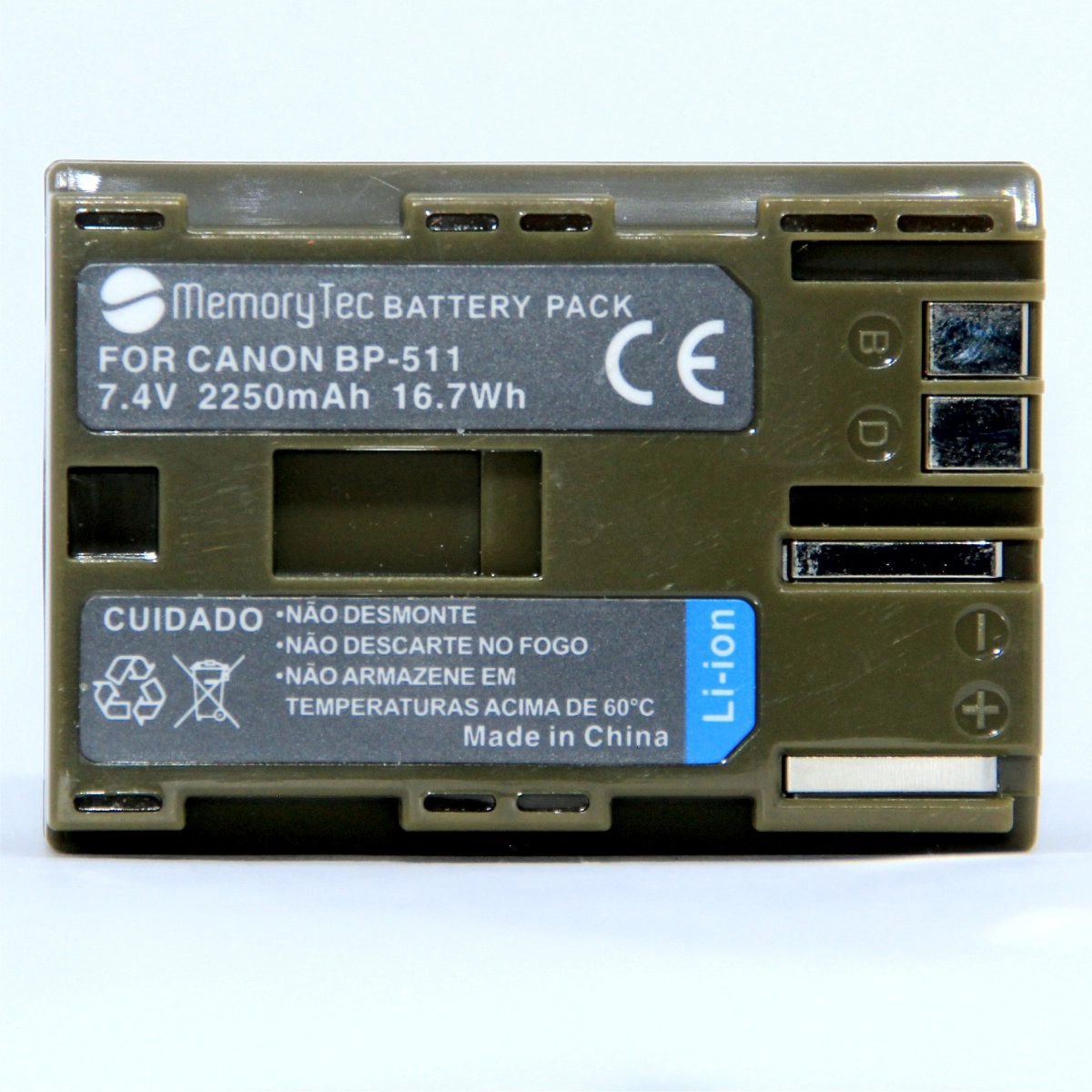 Kit 1 Bateria BP-511A + Carregador para Canon Kit 1 Bateria BP-511A + Carregador para Canon