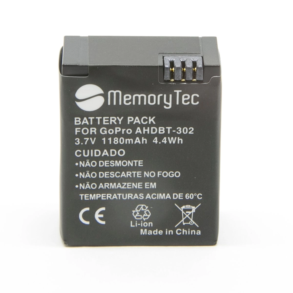 Kit 3 Baterias AHDBT-302 para GoPro 3 Kit 3 Baterias AHDBT-302 para GoPro 3