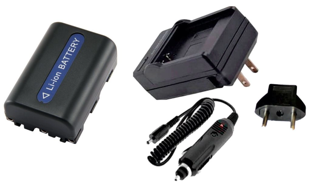 Kit 1 Bateria NP-FM55H + Carregador para Sony