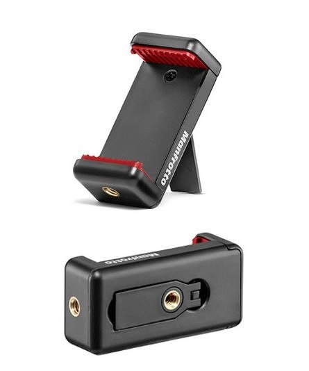 Manfrotto Mini Tripé MKPIXICLAMP-BK PIXI SMART para IPHONE CÂMERA COMPACT E DSLR