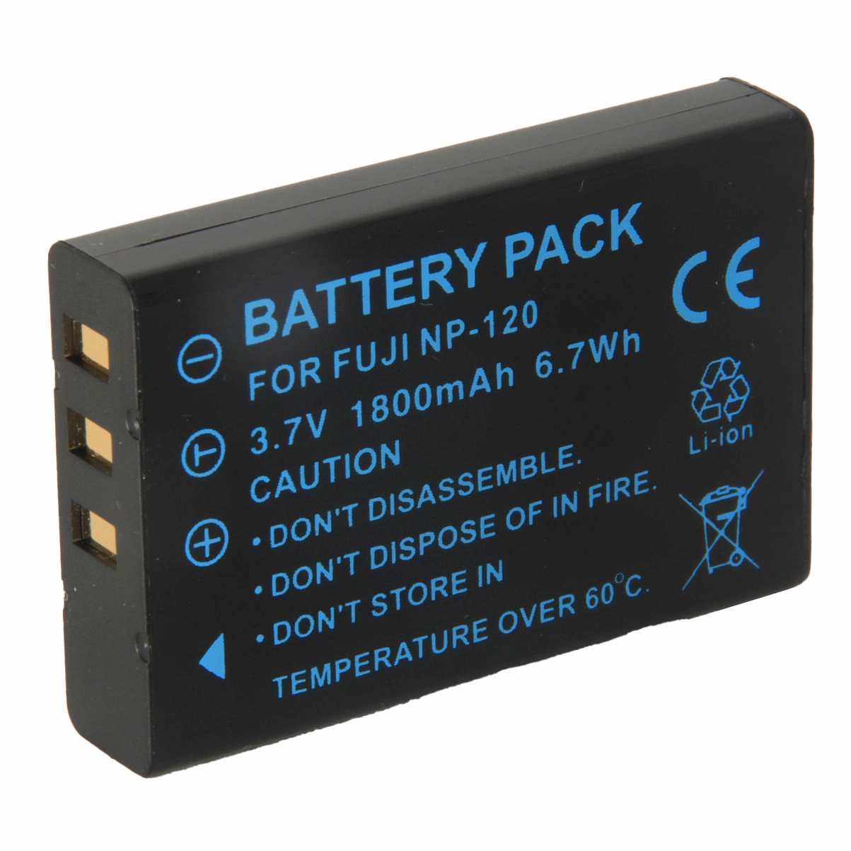 Kit 2 Baterias F NP-120 + Carregador para Fujifilm Kit 2 Baterias F NP-120 + Carregador para Fujifilm