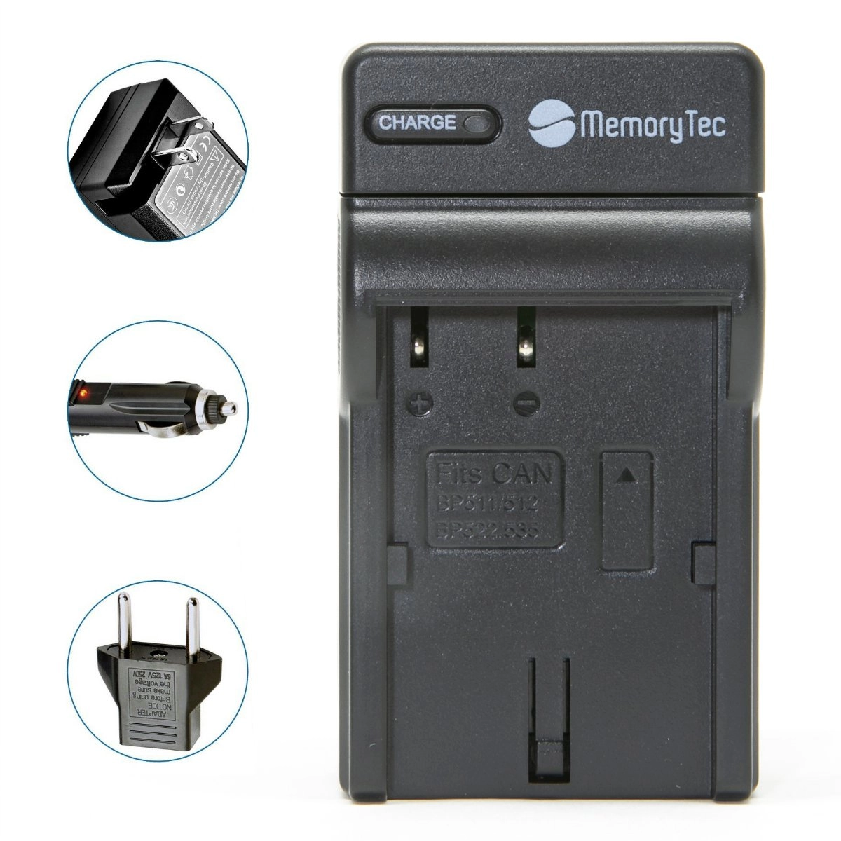 Kit 1 Bateria BP-511A + Carregador para Canon Kit 1 Bateria BP-511A + Carregador para Canon