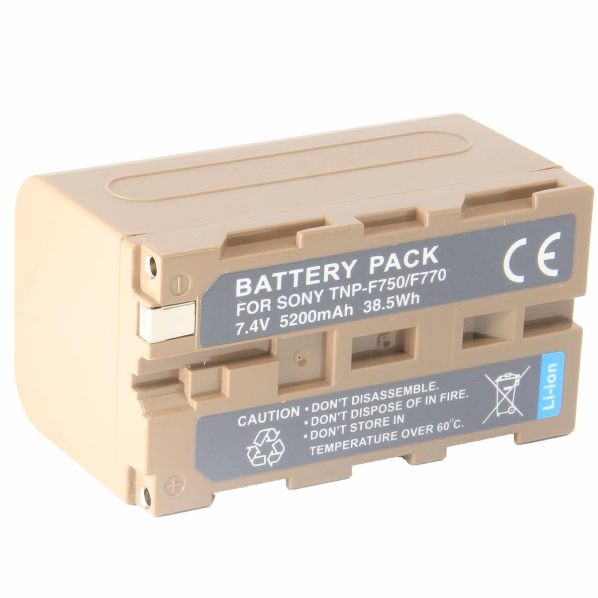 Bateria Com USB-C TNP-F770 para Sony Bateria Com USB-C TNP-F770 para Sony