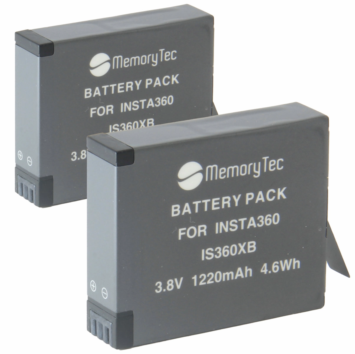 Kit 2 Baterias IS360XB para INSTA 360 ONE X