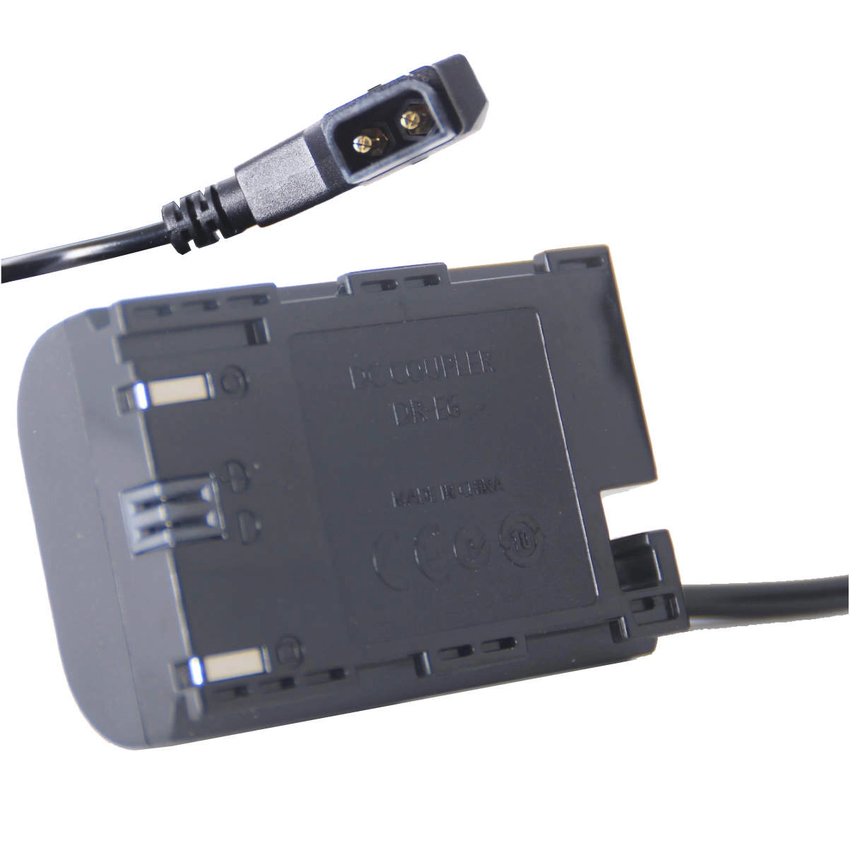 Adaptador Dummy D-TAP LP-E6 / VP-LPE6 para Canon
