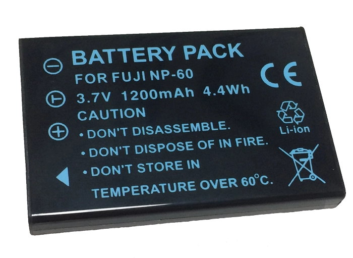 Kit 2 Baterias F NP-60 + Carregador para Fujifilm