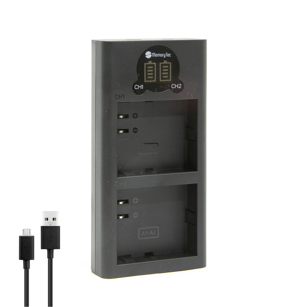 Kit 1 Bateria A1 / A1B + Carregador Duplo DL para Arlo Pro 2