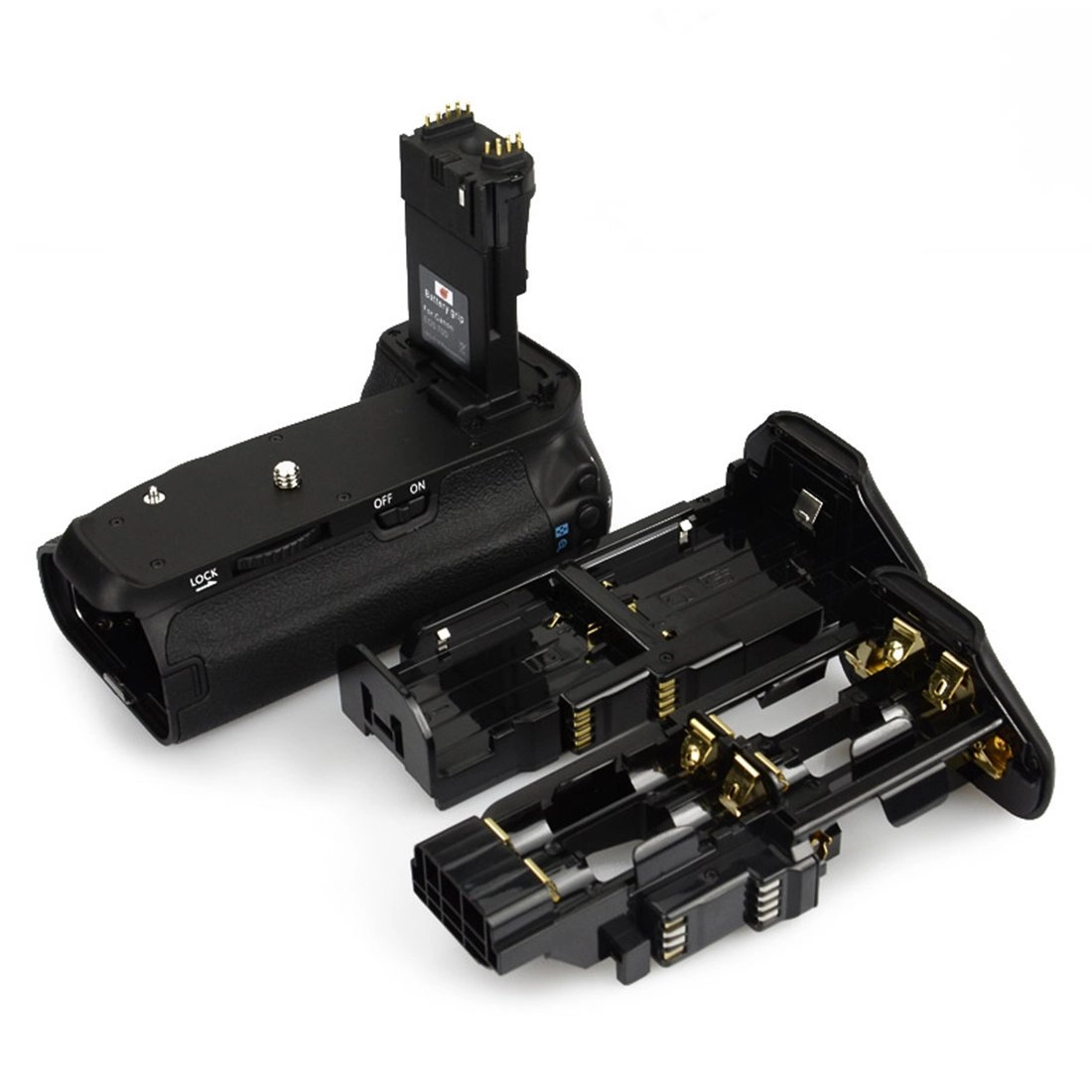 Kit Battery Grip BG-E14 + 2 Baterias LP-E6 + 1 Carregador para Canon