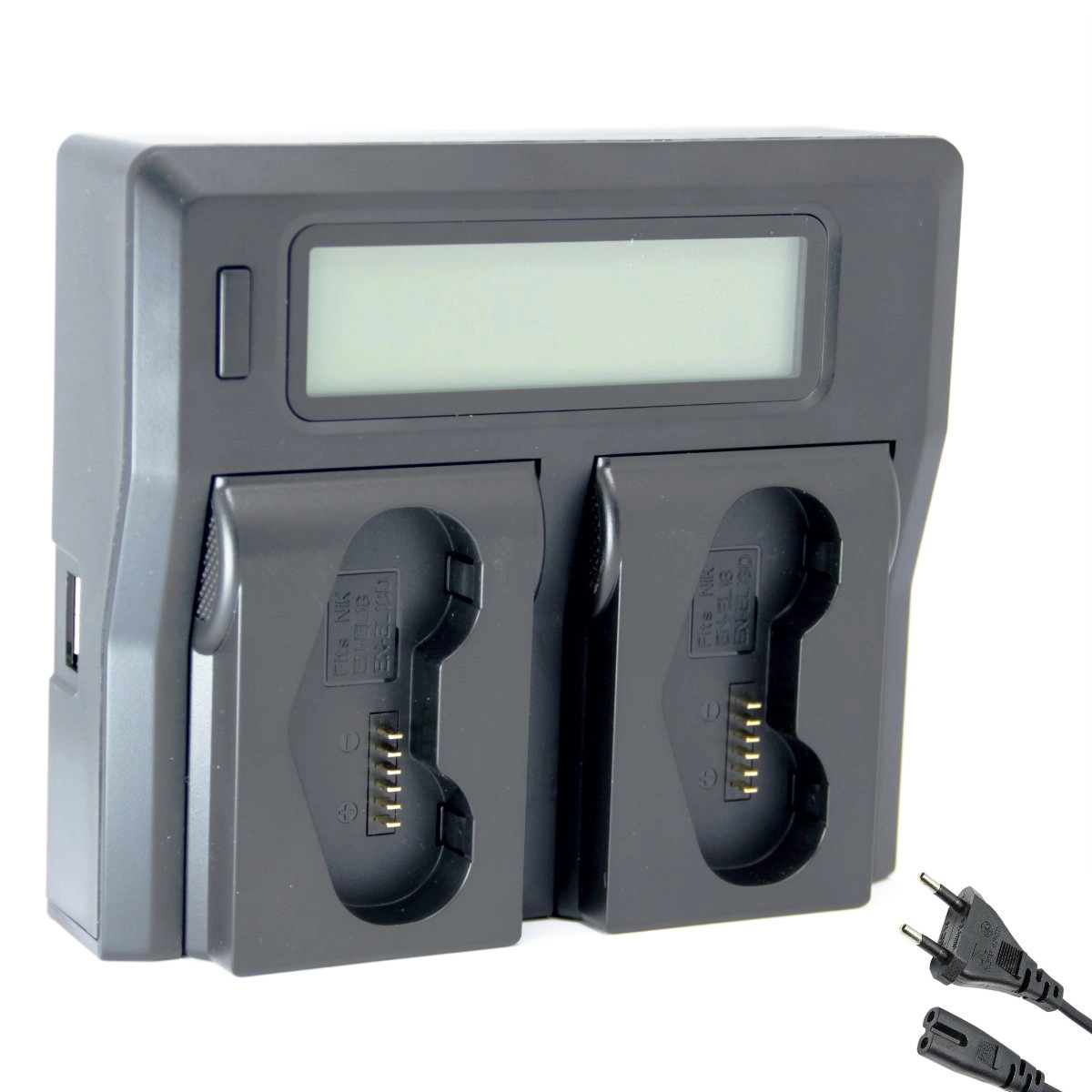 DC181 Carregador Duplo EN-EL18 LCD para Nikon