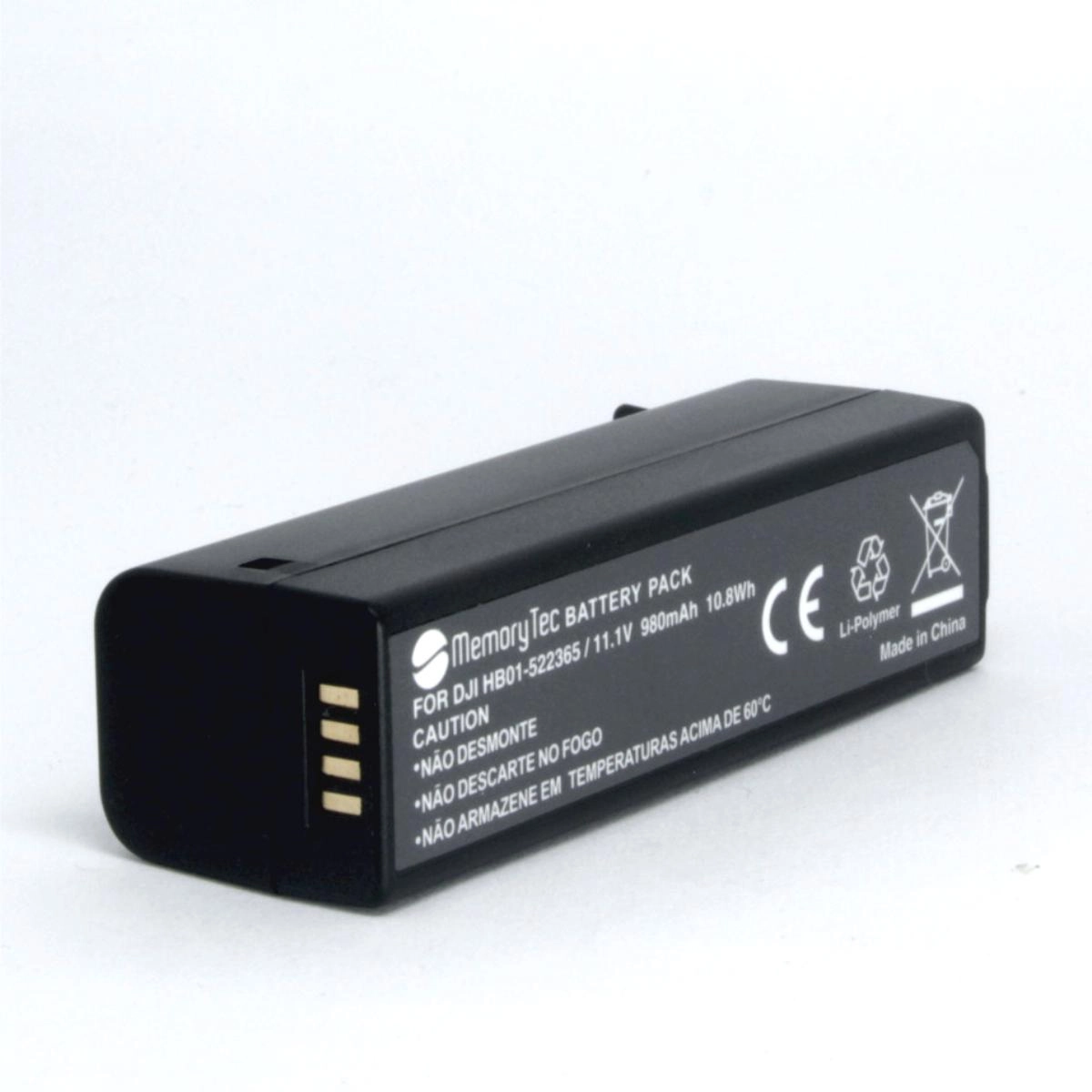 Kit 3 Baterias HB01 + Carregador Duplo para DJI OSMO e Zenmuse