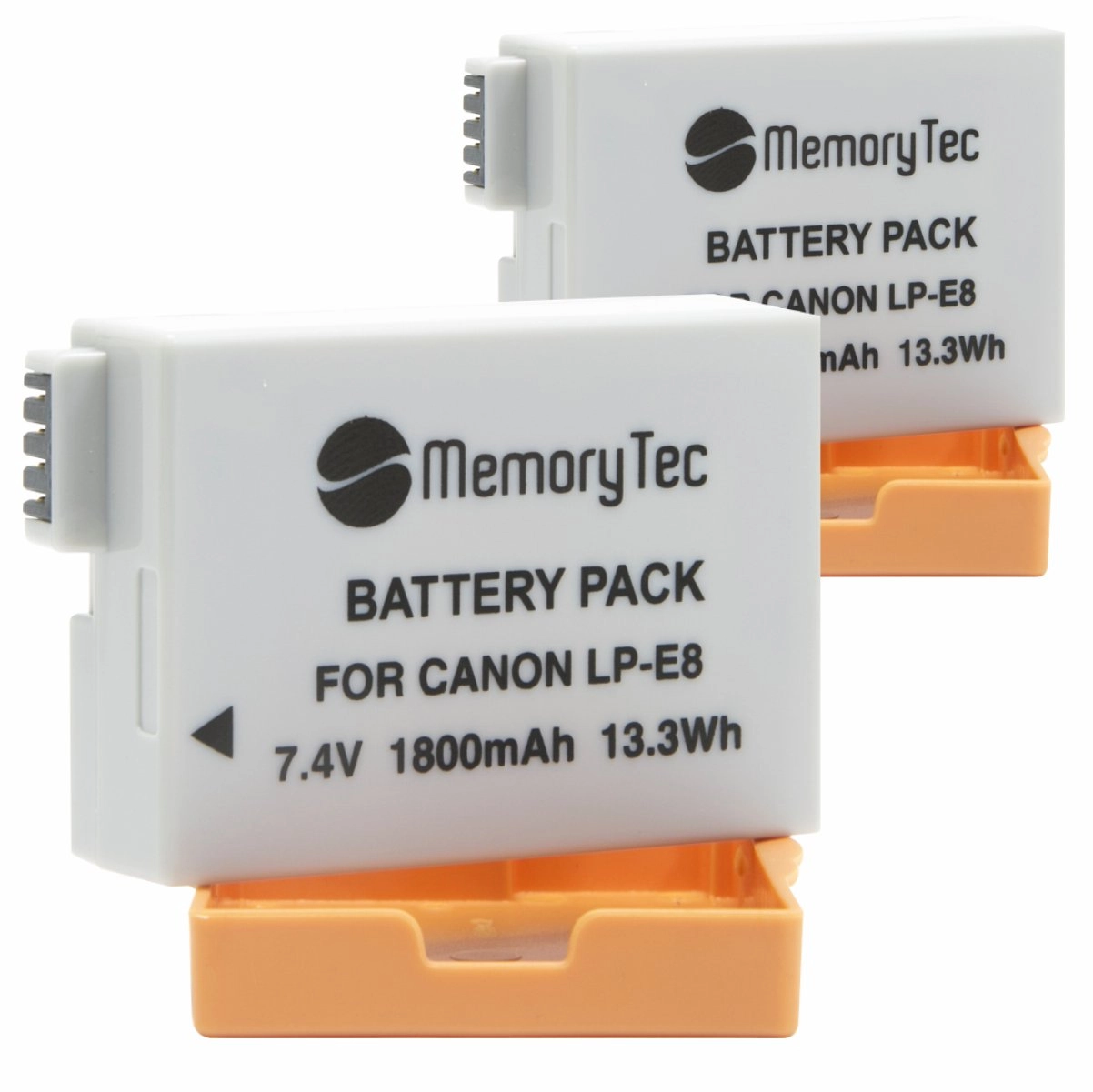 Kit 2 Baterias LP-E8 para Canon