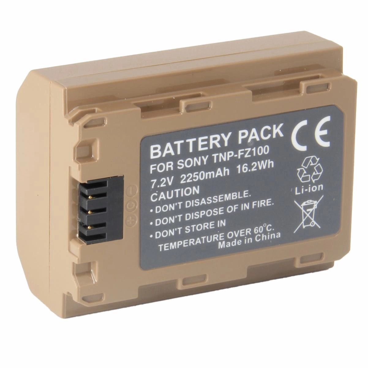 Bateria Com USB-C TNP-FZ100 para Sony Bateria Com USB-C TNP-FZ100 para Sony