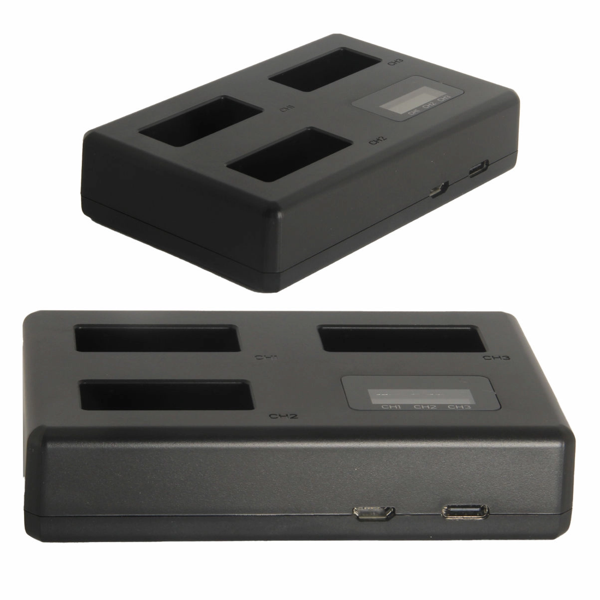 Kit 6 Baterias LP-E17 + Carregador Triplo TT para Canon