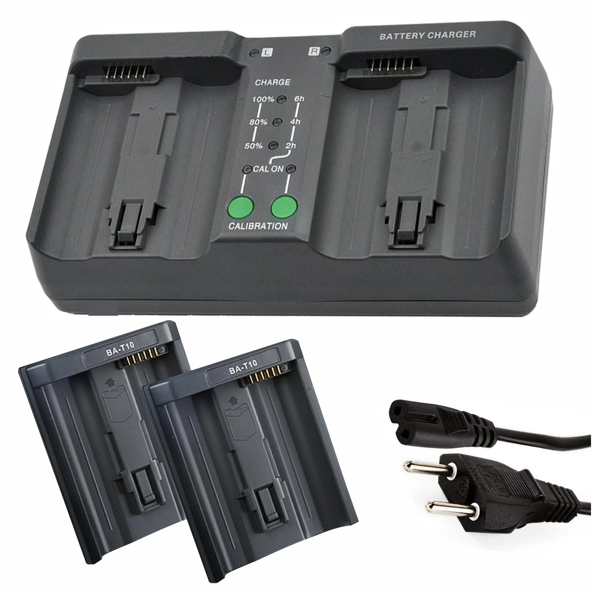 Kit 1 Bateria EN-EL4 + Carregador Duplo DL para Nikon