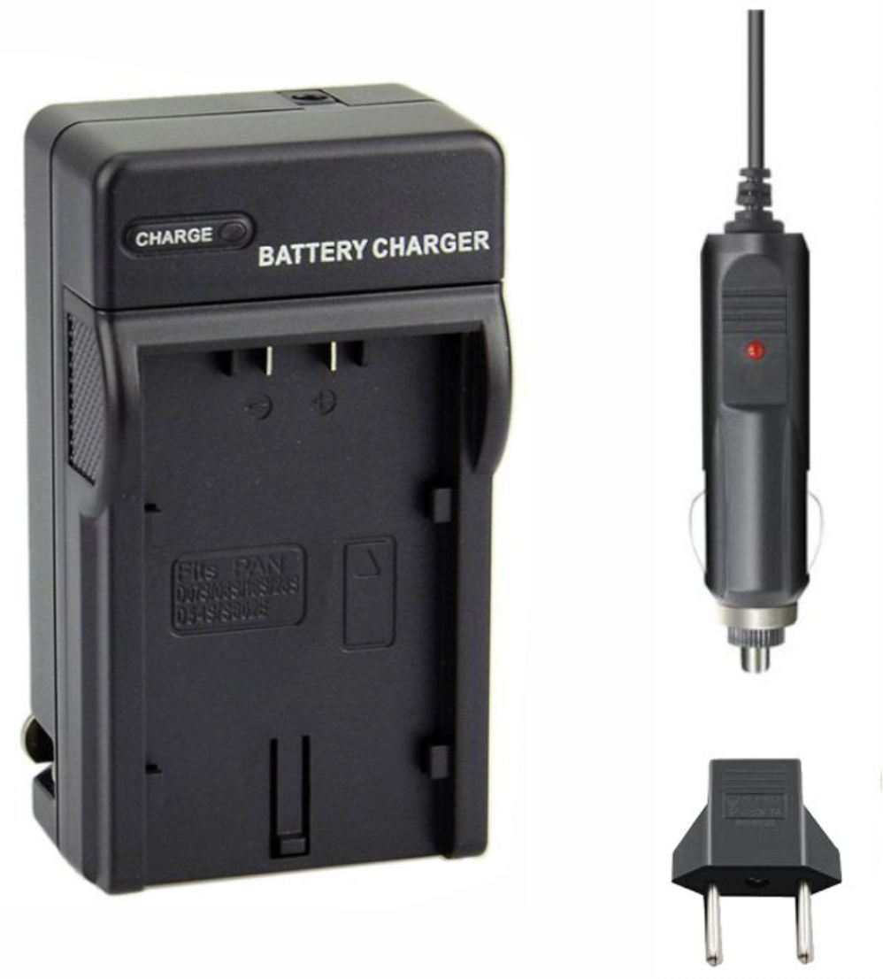 Kit 2 Baterias VW-VBD58 + Carregador para Panasonic Kit 2 Baterias VW-VBD58 + Carregador para Panasonic