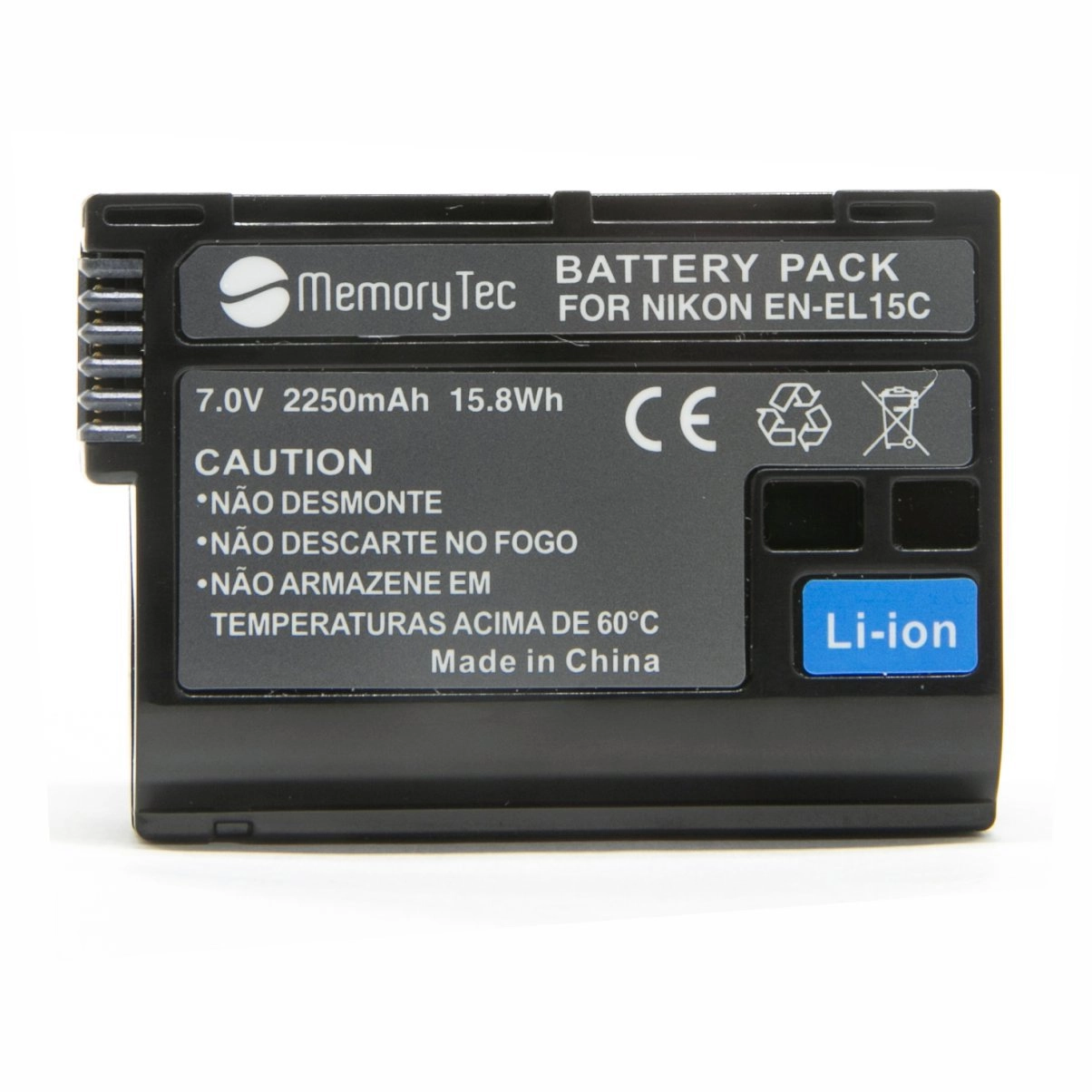 Kit 4 Baterias EN-EL15C PRO + Carregador Duplo DL para Nikon