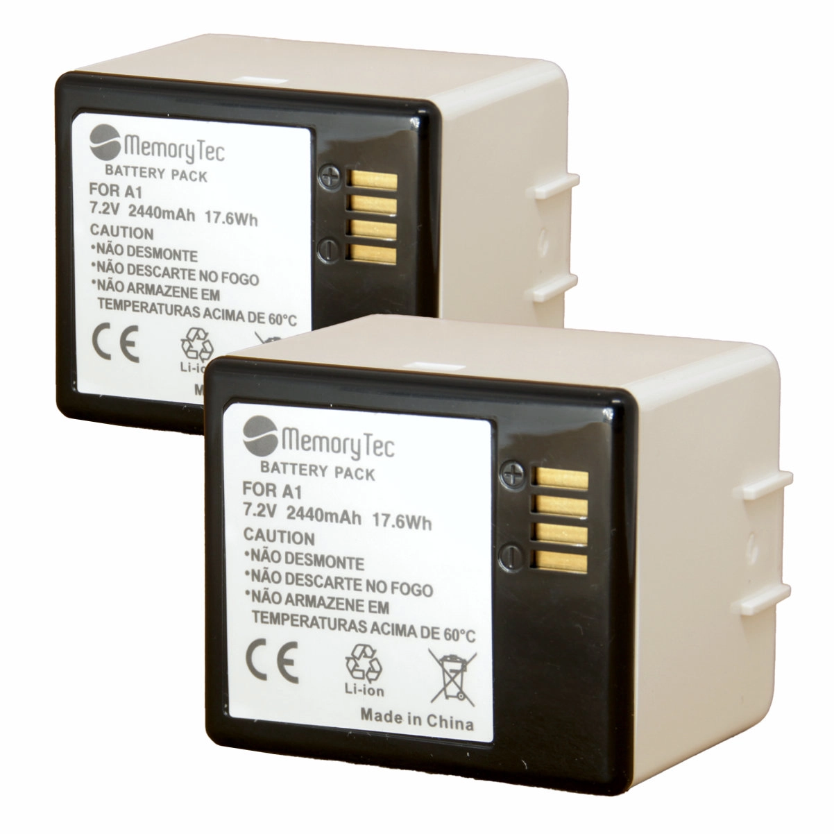 Kit 2 Baterias A1/A1b para Arlo