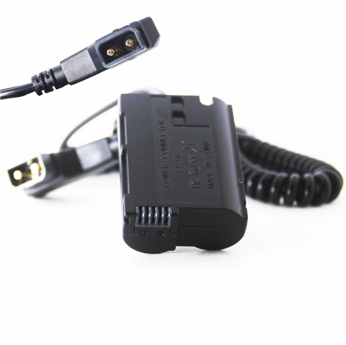 Adaptador Dummy D-TAP EN-EL15 / VP-E5B para Nikon Adaptador Dummy D-TAP EN-EL15 / VP-E5B para Nikon