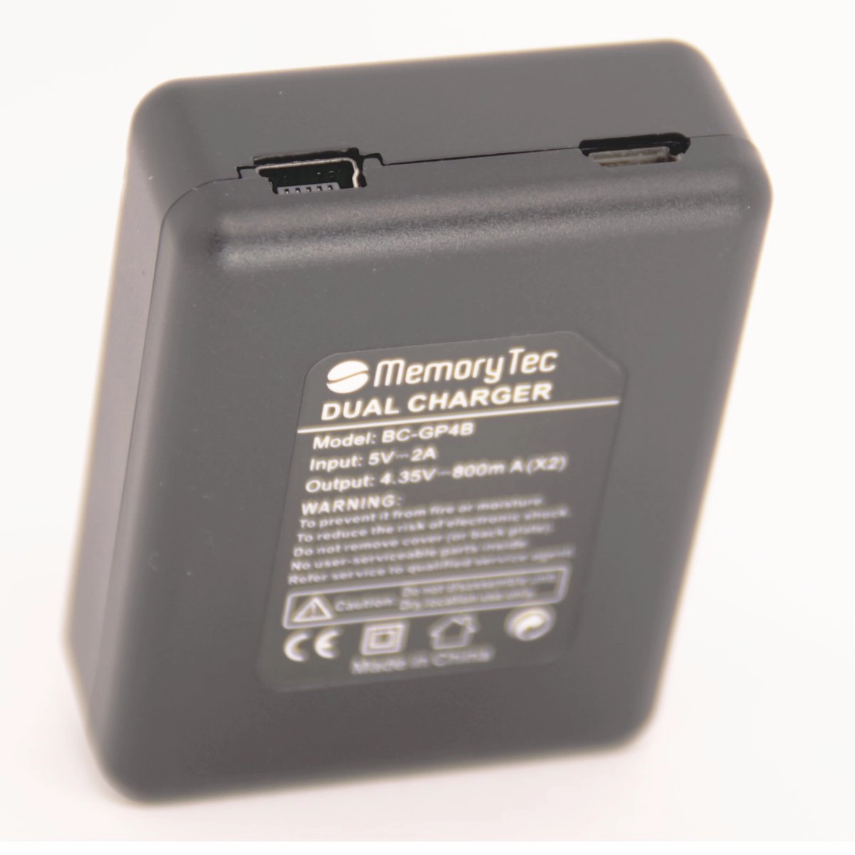 Kit 2 Baterias AHDBT-401 + Carregador Duplo para GoPro 4