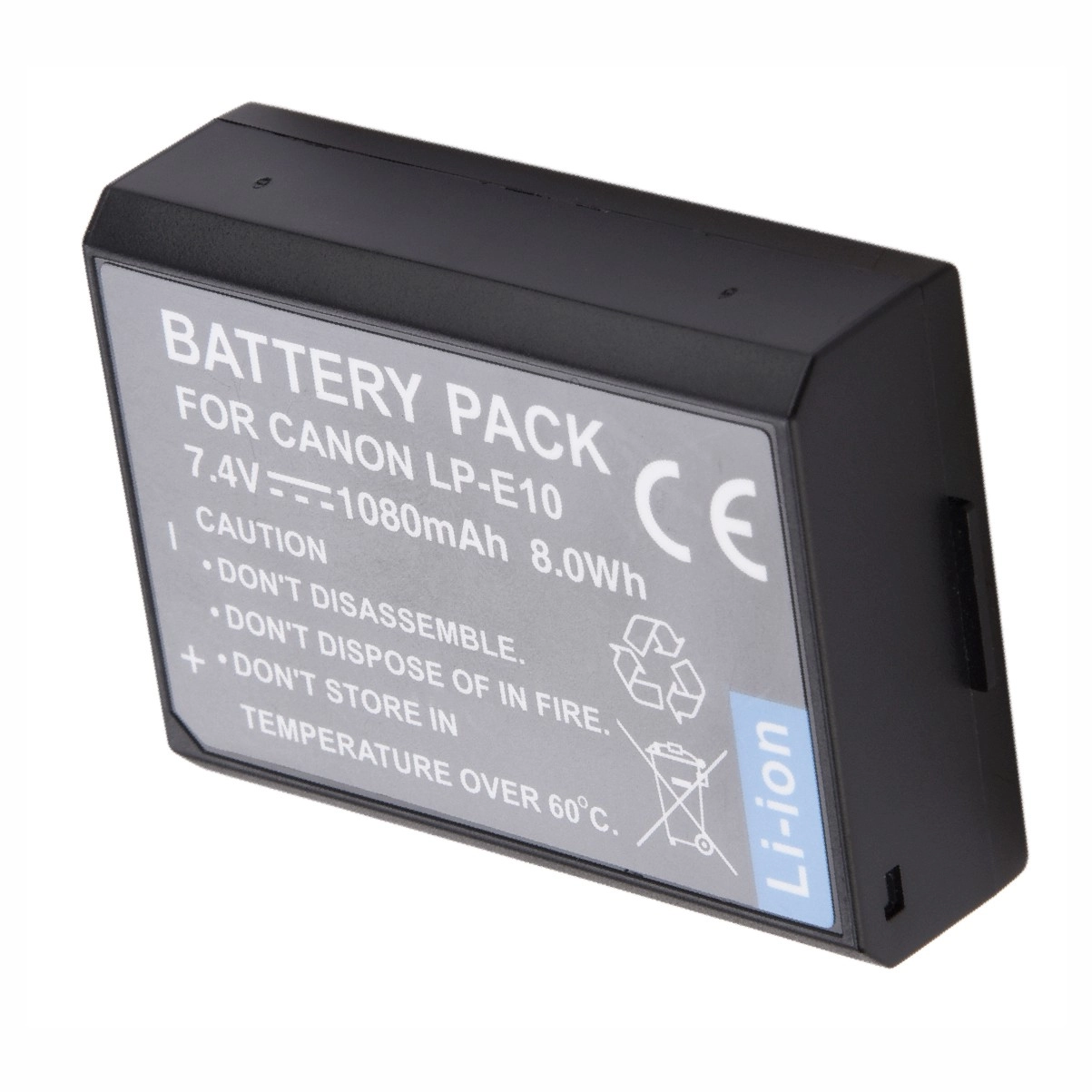 Kit Battery Grip 1100DH + 4 Baterias LP-E10 para Canon T5 / T6 / T7