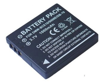 Bateria CGA-S008E DMW-BCE10 para Panasonic