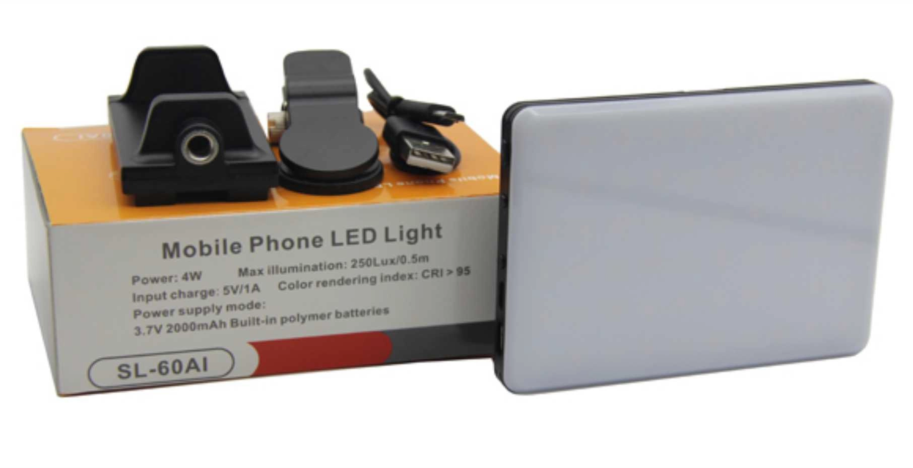 Iluminador Led Mobile Phone SL-60AI 2000mAh Iluminador Led Mobile Phone SL-60AI 2000mAh