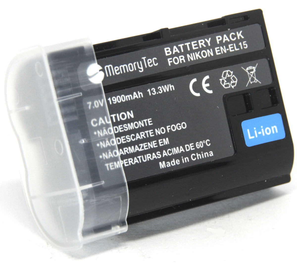 Kit 1 Bateria EN-EL15 + Carregador Duplo DL para Nikon