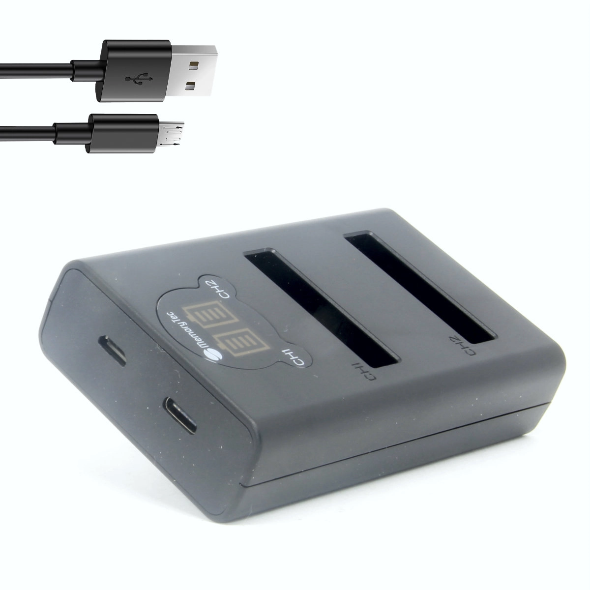 Kit 2 Baterias EN-EL5 + Carregador Duplo DL para Nikon Kit 2 Baterias EN-EL5 + Carregador Duplo DL para Nikon