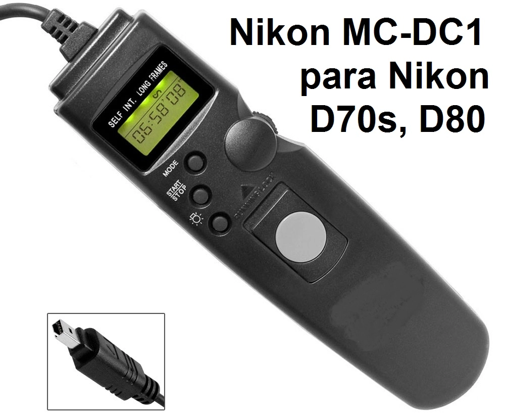TC1005 - Cabo Time Lapse MC-DC1 para Nikon