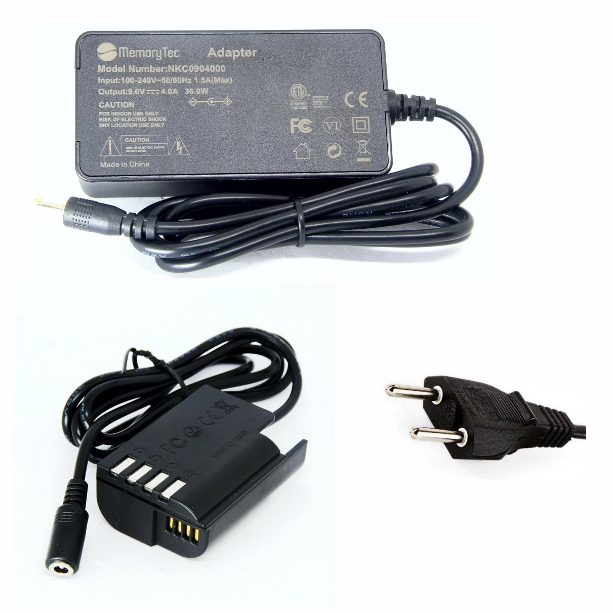 Adaptador Dummy TOMADA DR-BLK22 / DMW-BLK22 para Panasonic