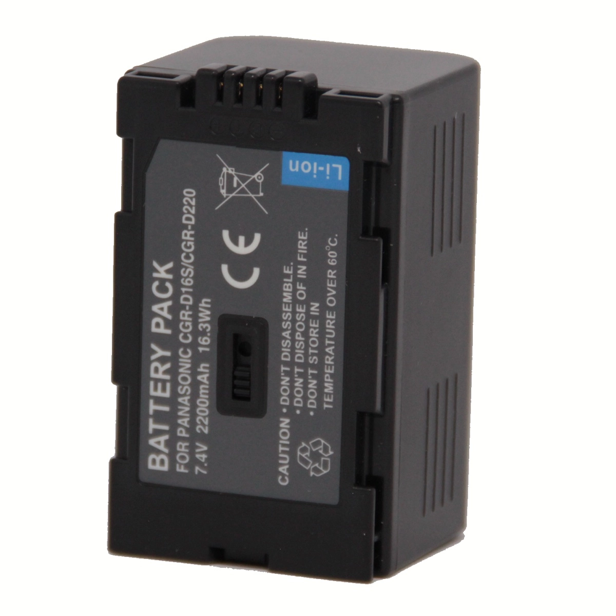 Bateria CGR-D16S D220 para Panasonic