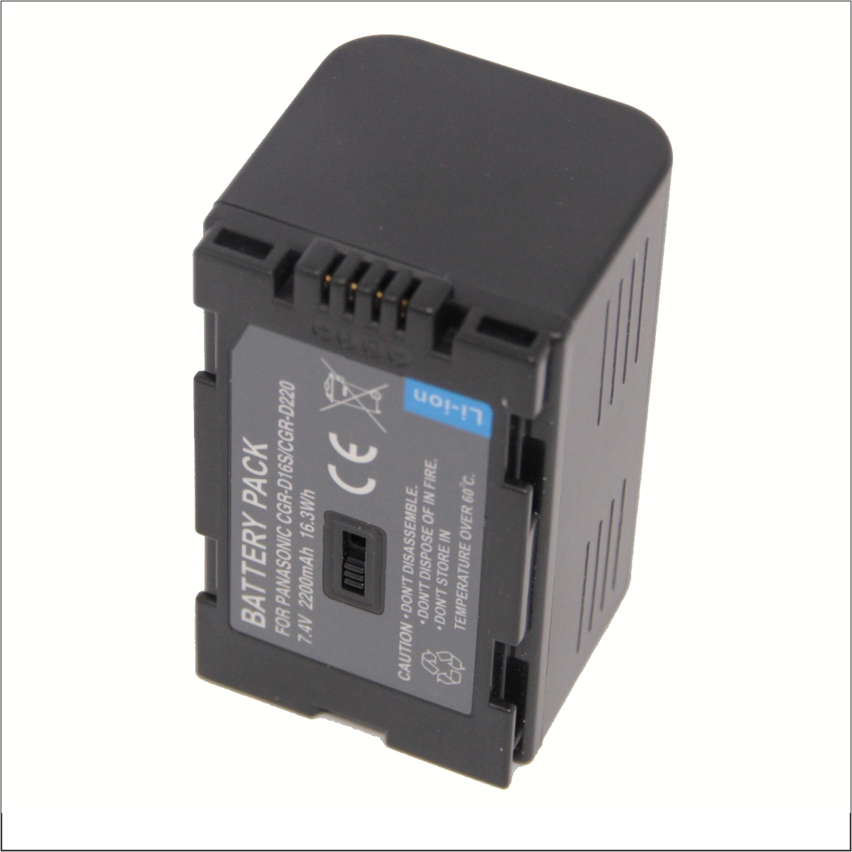 Bateria CGR-D16S D220 para Panasonic
