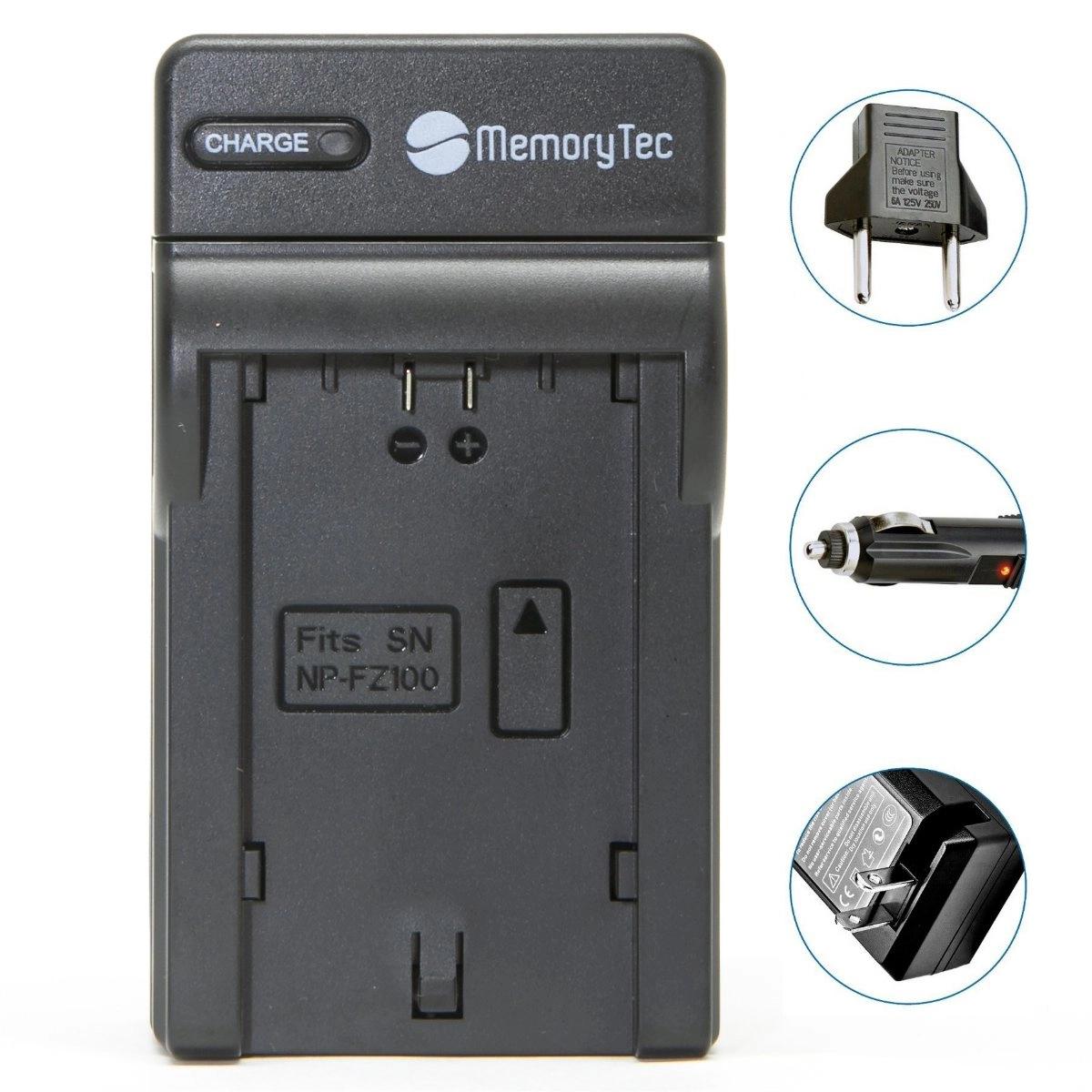 Kit 2 Baterias NP-FZ100 + Carregador para Sony Kit 2 Baterias NP-FZ100 + Carregador para Sony