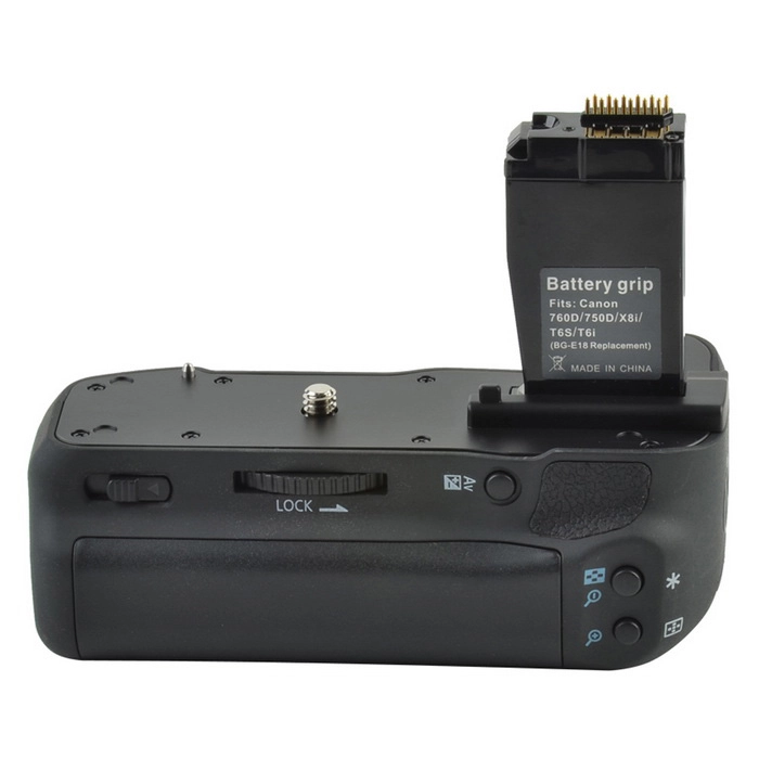 Battery Grip BG-E18 para Canon T6i / T6S / 760D / 750D / X8i