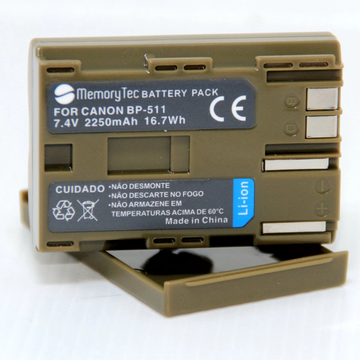 Kit 1 Bateria BP-511A + Carregador para Canon Kit 1 Bateria BP-511A + Carregador para Canon