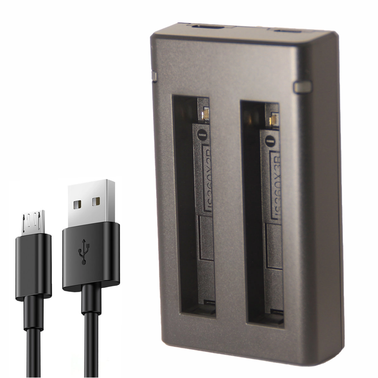 Kit 2 Baterias IS360X3B + Carregador Duplo para ISTA360 One X3 Kit 2 Baterias IS360X3B + Carregador Duplo para ISTA360 One X3