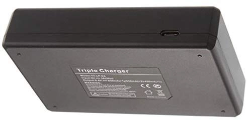 Kit 4 Baterias LP-E6NH PRO + Carregador Triplo TT para Canon Kit 4 Baterias LP-E6NH PRO + Carregador Triplo TT para Canon