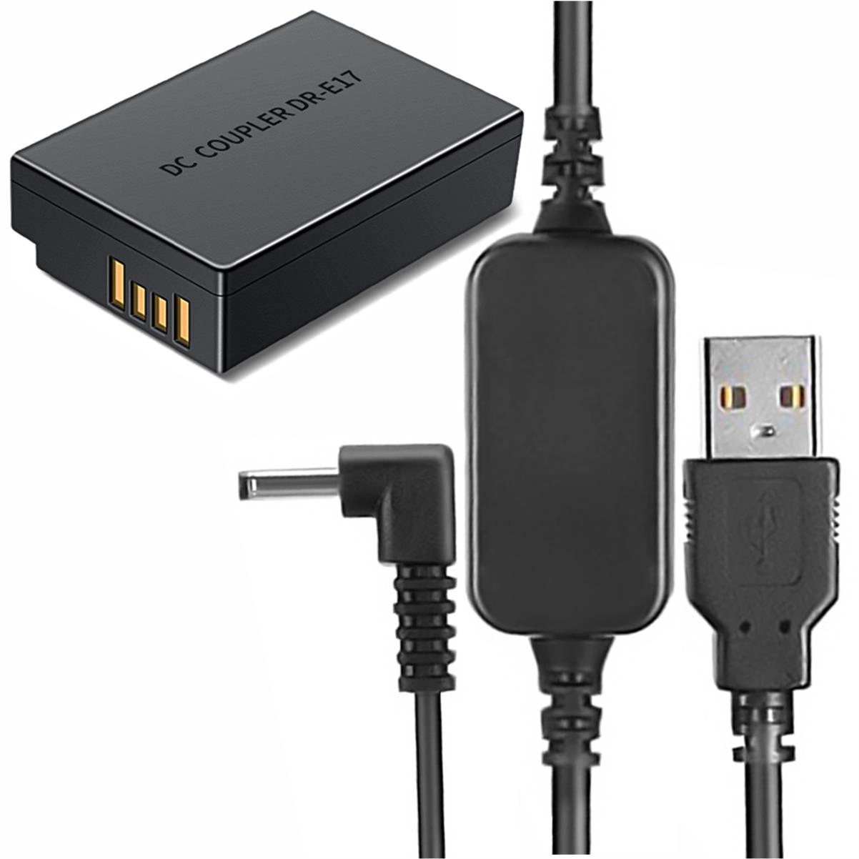 Adaptador Dummy USB DR-E17 / LP-E17 para Canon