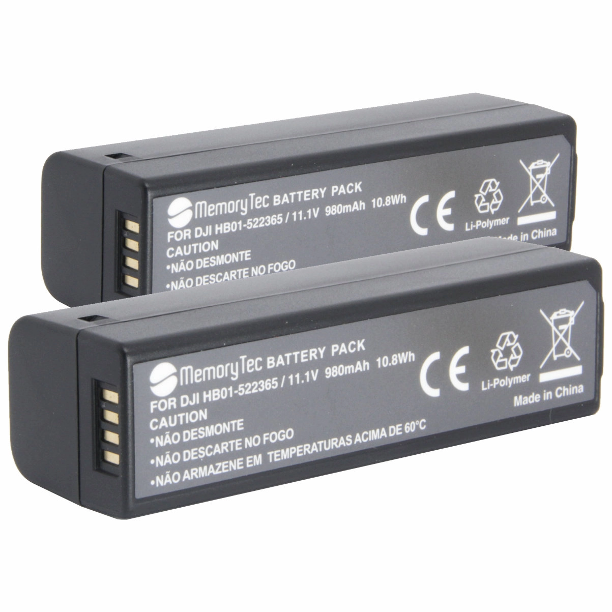 Kit 2 Baterias para DJI OSMO e Zenmuse
