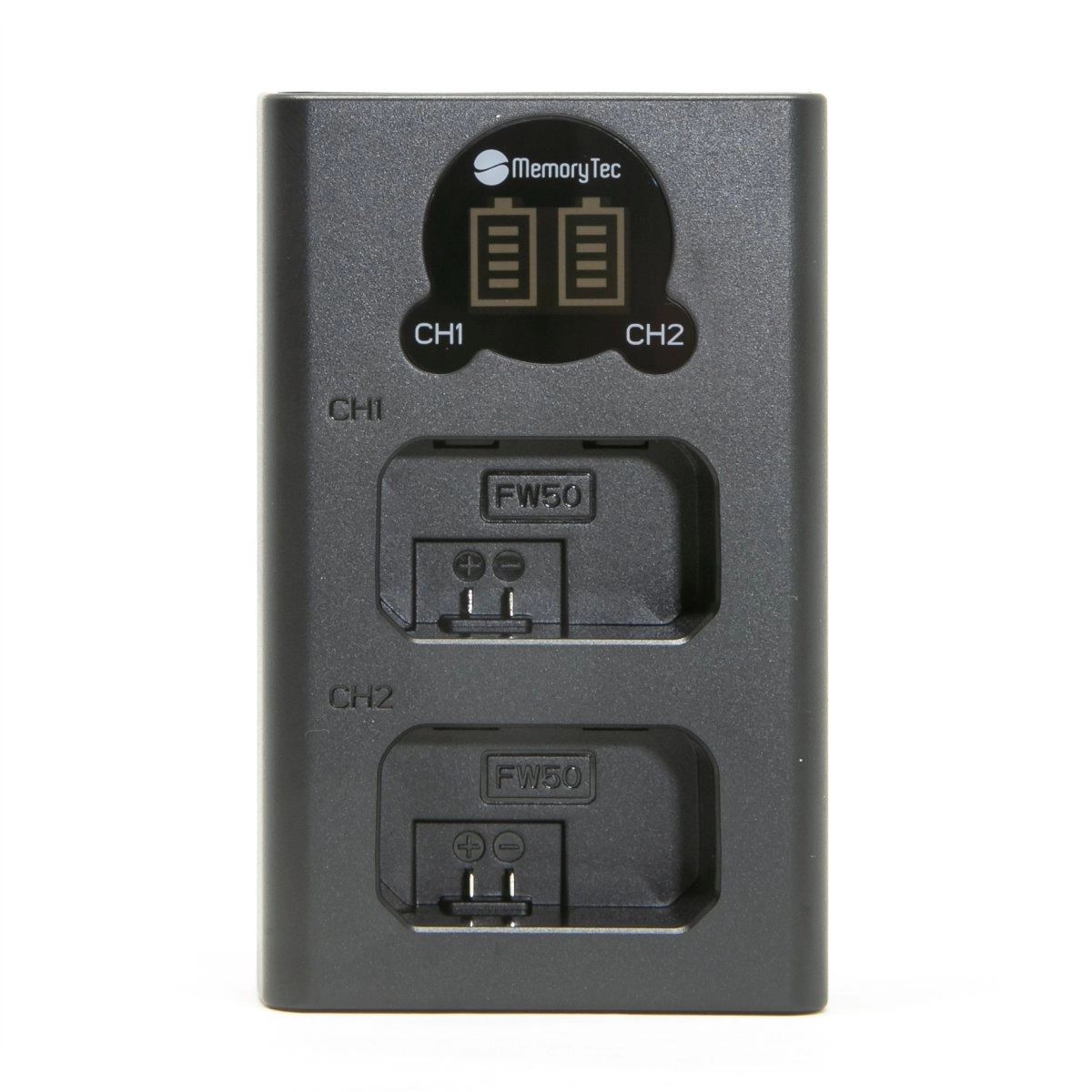 Kit 4 Baterias NP-FW50 + 1 Carregador Duplo DL para Sony