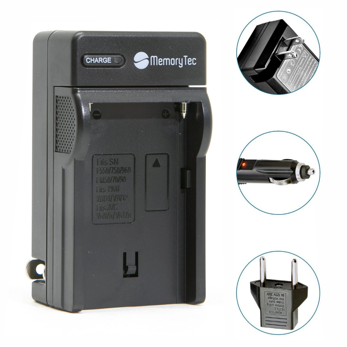 Kit 2 Baterias NP-F750 + Carregador para Sony Kit 2 Baterias NP-F750 + Carregador para Sony