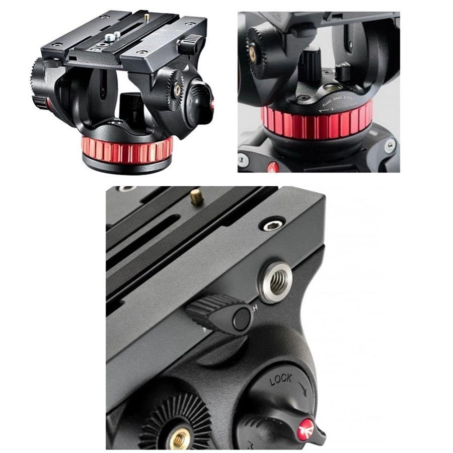 Manfrotto Cabeça Hidráulica MVH502AH - Profissional