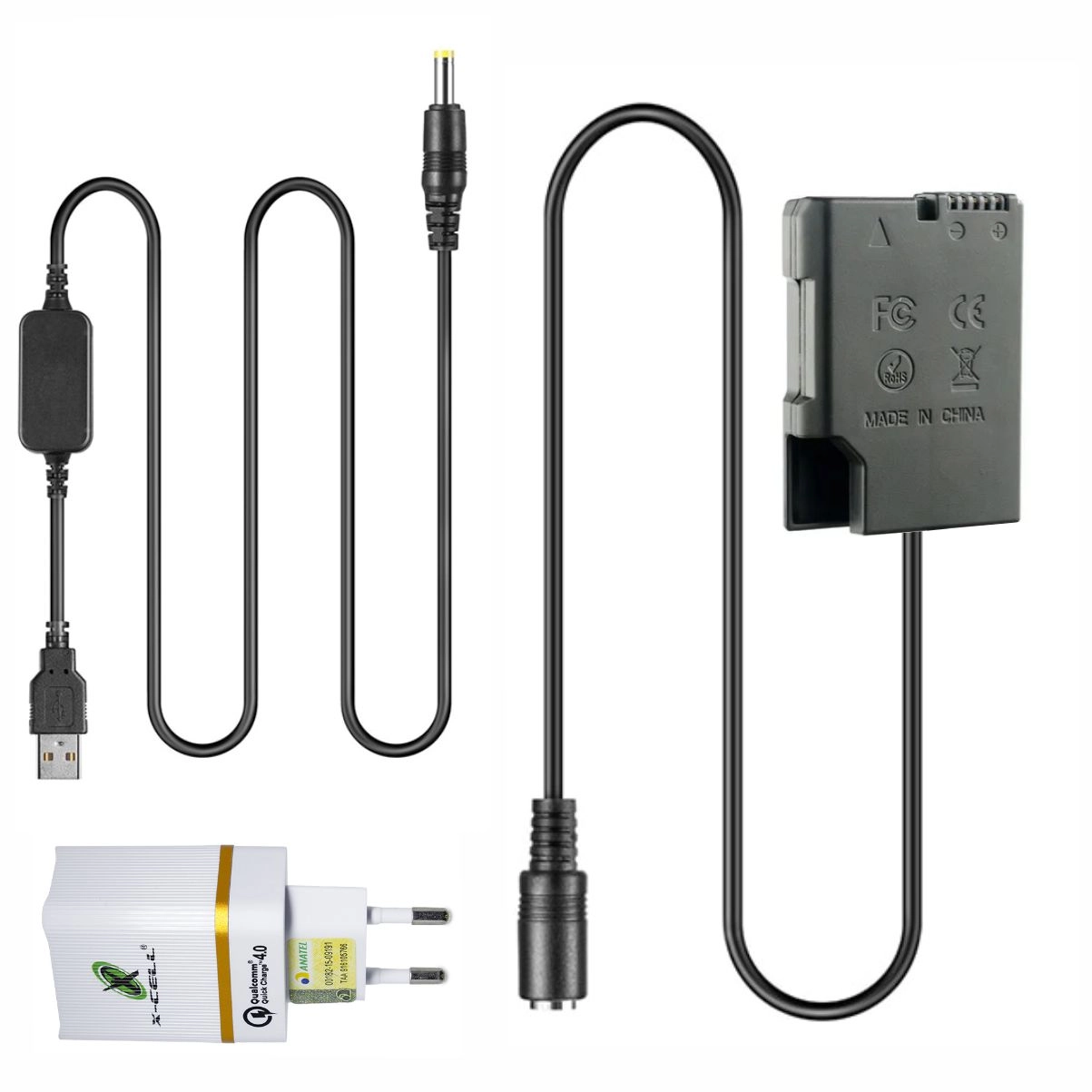 Kit Adaptador EN-EL15 + Fonte para Nikon
