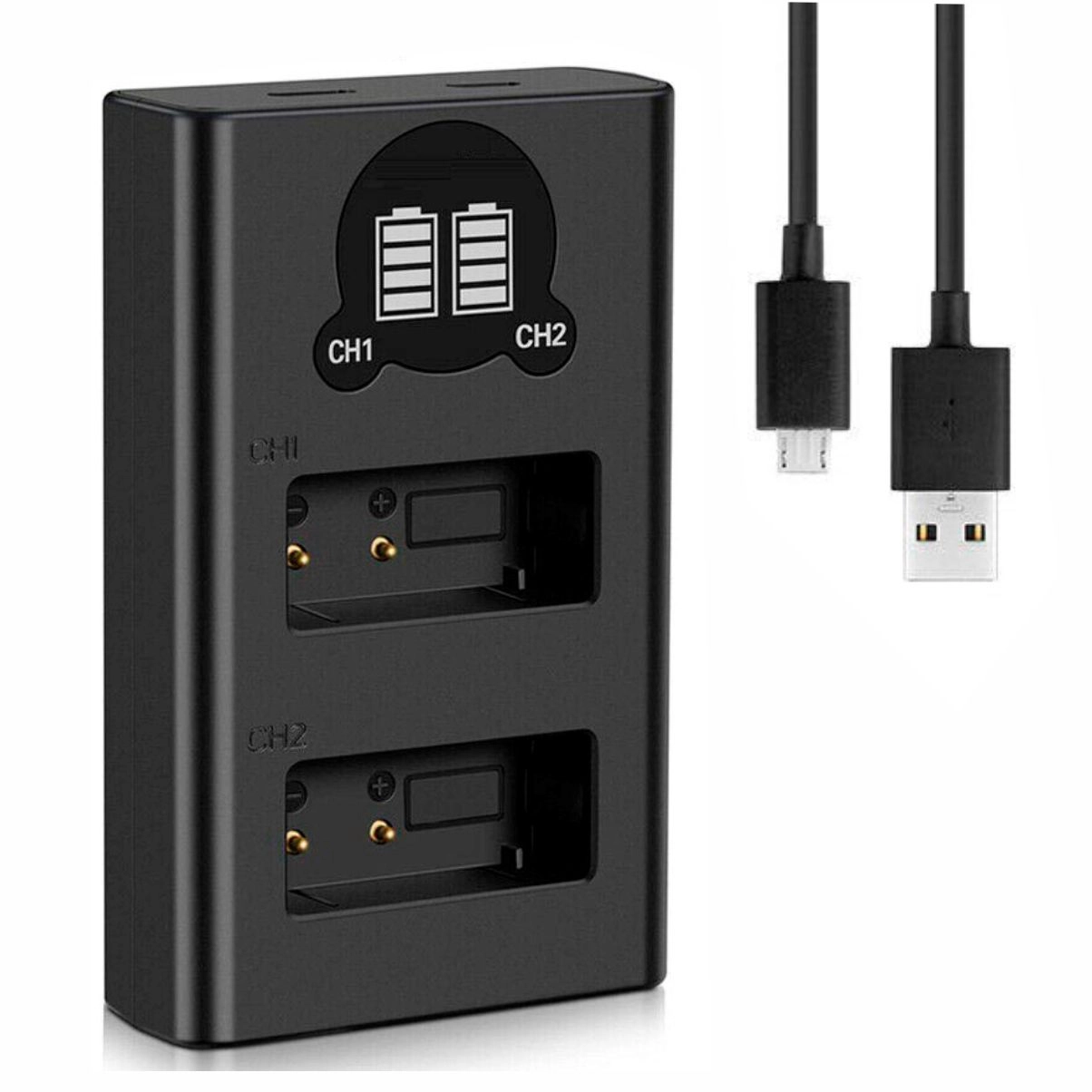 Kit 4 Baterias NP-W126 + Carregador Duplo DL para Fujifilm Kit 4 Baterias NP-W126 + Carregador Duplo DL para Fujifilm