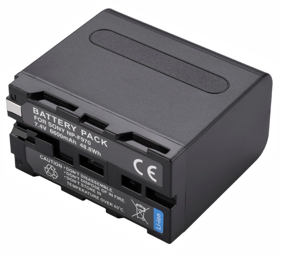 Kit 2 Baterias NP-FM55H + 1 Bateria NP-F970 para Sony