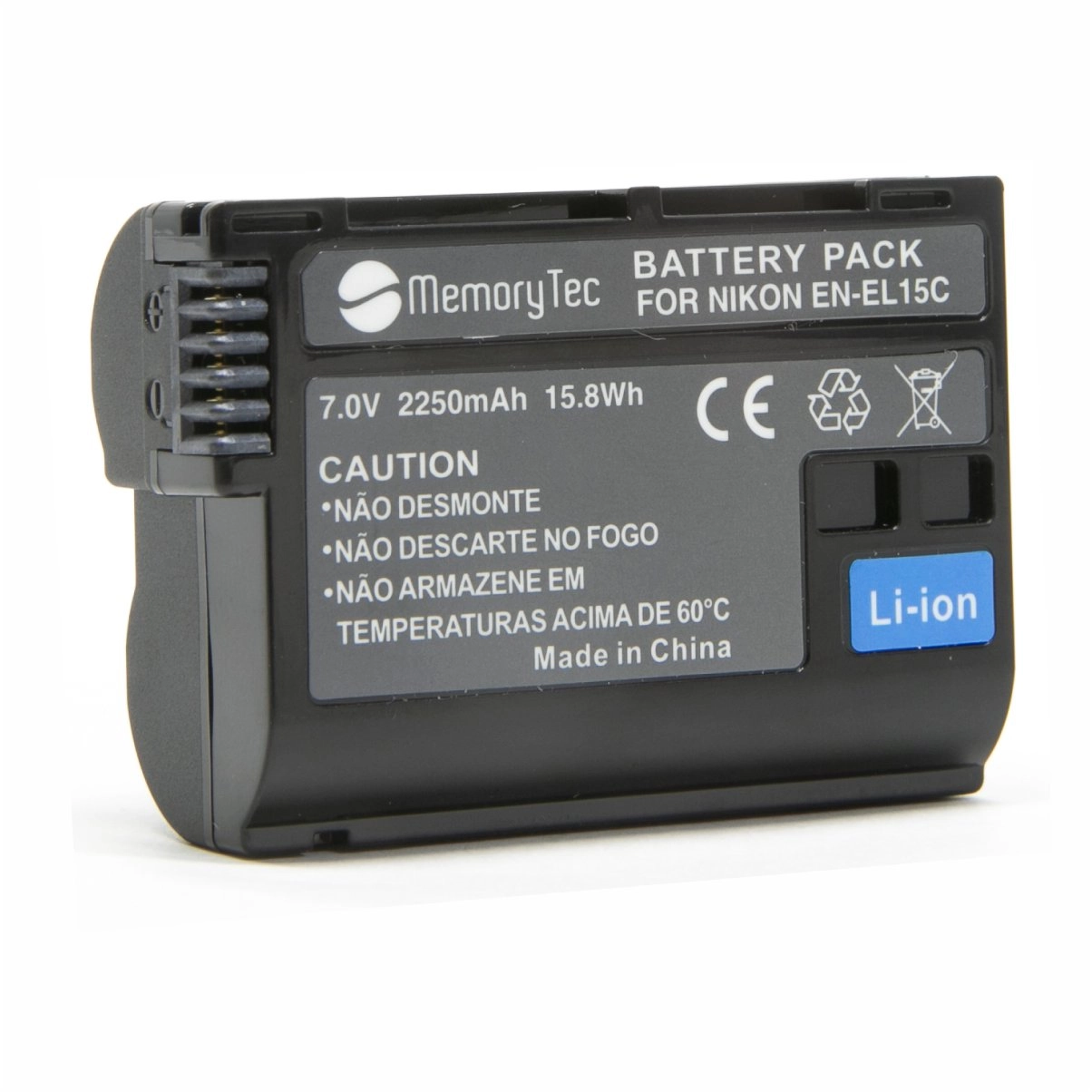 Kit Battery Grip MB-D15 + 1 Bateria Profissional EN-EL15c + Carregador para Nikon Kit Battery Grip MB-D15 + 1 Bateria Profissional EN-EL15c + Carregador para Nikon