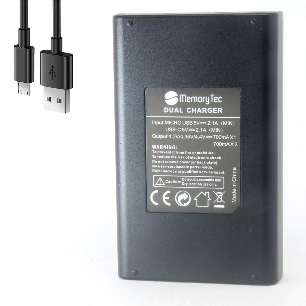 DL Carregador Duplo EN-EL5 para Nikon