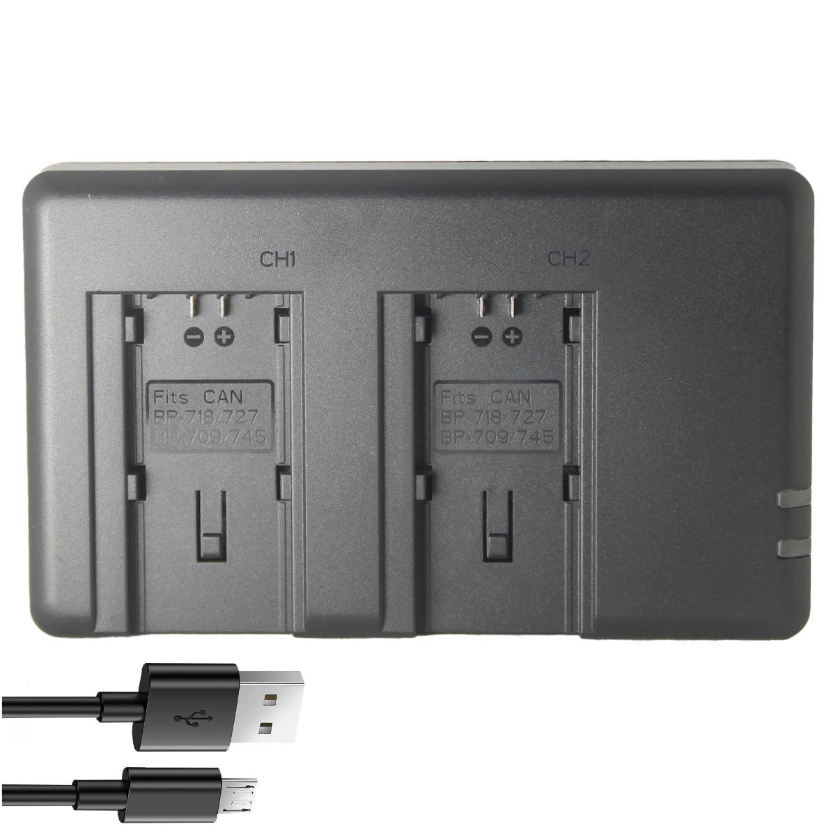 DT Carregador Duplo BP-727 BP-718 para Canon DT Carregador Duplo BP-727 BP-718 para Canon