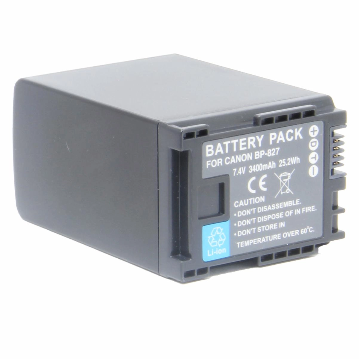 Bateria BP-827 para Canon Bateria BP-827 para Canon